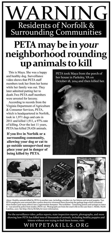 Is PETA Stealing and Killing Pets? 